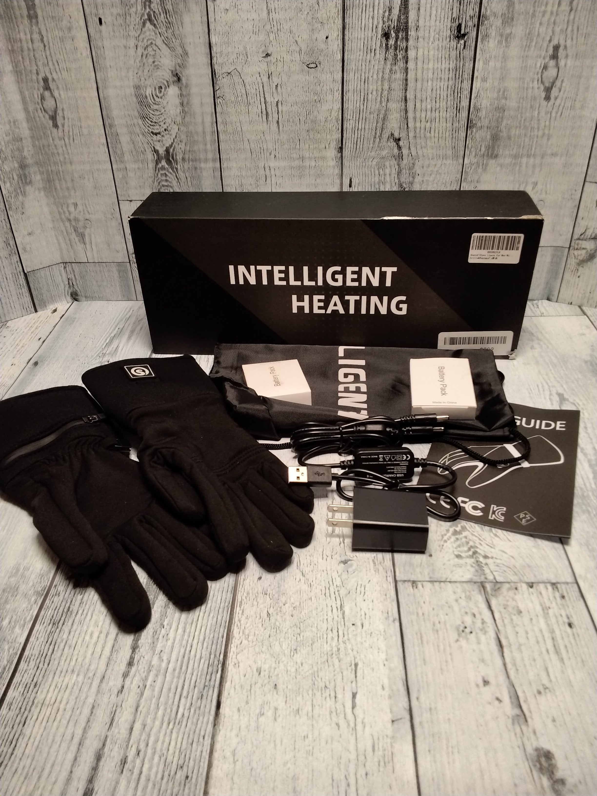 Heated Glove Liners for Men/Women, Rechargeable Electric Battery (7756073631982)